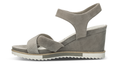 Tamaris damesandal sand 1-1-28350-22