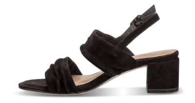 Tamaris damesandal sort 1-1-28386-22