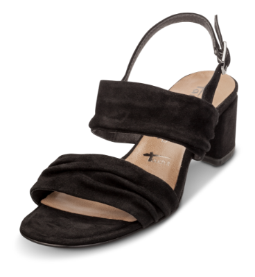 Tamaris damesandal sort 1-1-28386-22