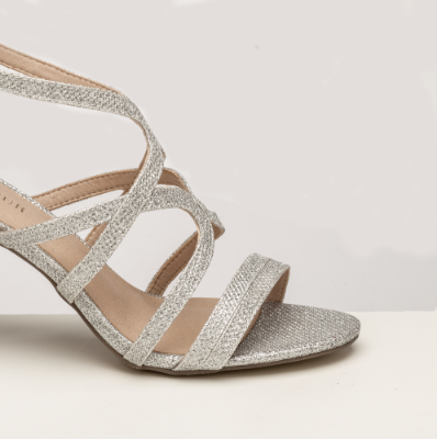 Menbur damesandal sølv 20092X709