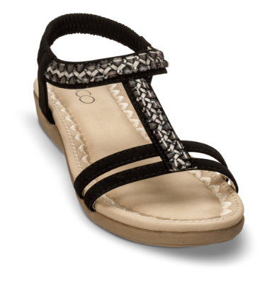 B&CO damesandal sort