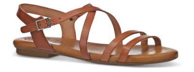 No name damesandal brun