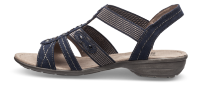 Jana Softline damesandal navy 8-8-28163-22