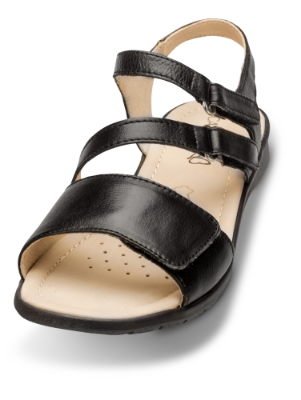 Caprice damesandal sort 9-9-28153-22