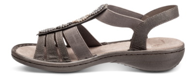 Rieker damesandal brun 608G9-45