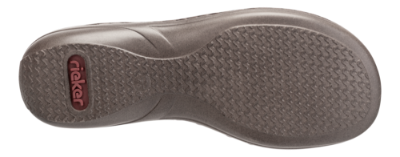 Rieker damesandal brun 608G9-45
