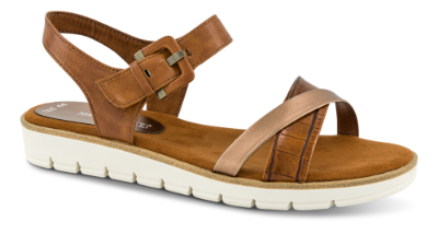 Marco Tozzi Damesandal Brun 2-2-28607-26