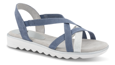 Jana Softline Damesandal Blå 8-8-28660-26