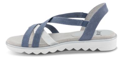 Jana Softline Damesandal Blå 8-8-28660-26
