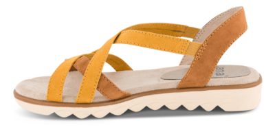 Jana Softline Damesandal Gul 8-8-28660-26