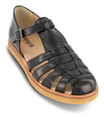 Angulus Damesandal Sort 5516-301