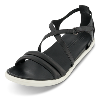 ECCO Damesandal Sort 20923301001 SIMPIL SA