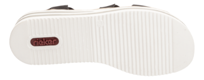 Rieker damesandal sort V02C1-00