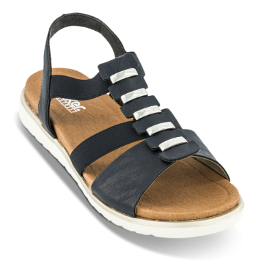 Rieker Damesandal Blå V5051-14