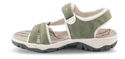 Rieker Damesandal Grøn 68879-52