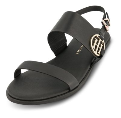 Tommy Hilfiger Damesandal Sort FW0FW06230BDS