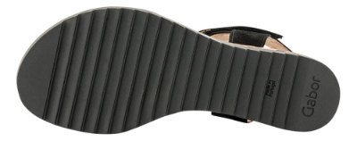Gabor Damesandal Sort 82750