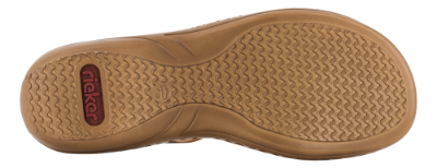 Rieker Damesandal Brun 60809-24
