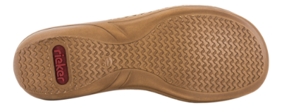 Rieker Damesandal Brun 60860-24