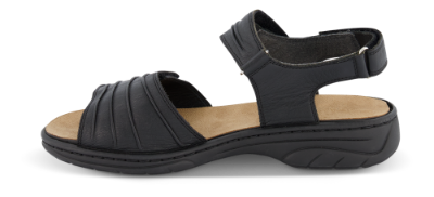 Rieker Damesandal Sort 64560-01