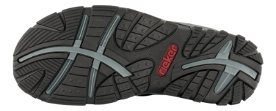 Rieker Damesandal Sort 68872-00