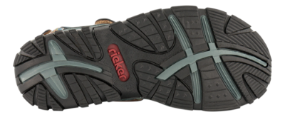 Rieker Damesandal Brun 68872-25