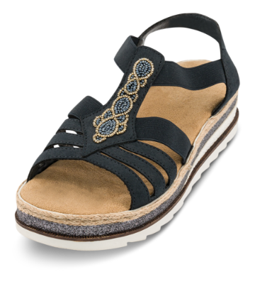 Rieker Damesandal Blå V79G8-14