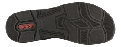 Rieker Damesandal Sort V8151-00