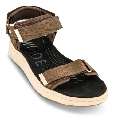 Woden Damesandal Brun WL926