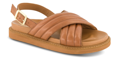 B&CO Damesandal Brun 4223100832