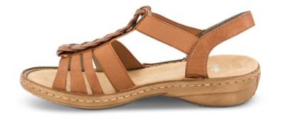 Rieker Damesandal Brun 60809-24