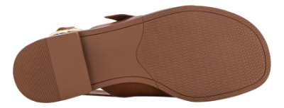 B&CO Damesandal Brun 4224100330