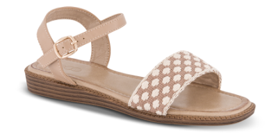 B&CO Damesandal Beige 4224100481