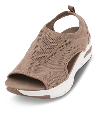 Skechers Damesandal Brun 119236