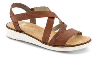 Rieker Damesandal Brun 63663-24