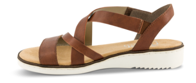 Rieker Damesandal Brun 63663-24