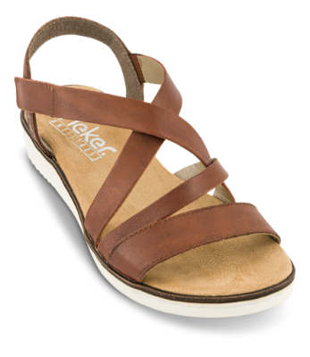 Rieker Damesandal Brun 63663-24