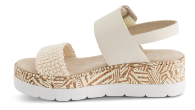 Rieker Damesandal Beige V3950-61