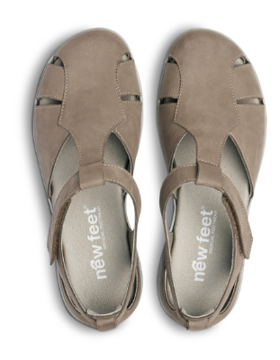 New Feet Damesandal Beige 221-36-1535