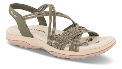 Skechers Damesandal Grønn 163117