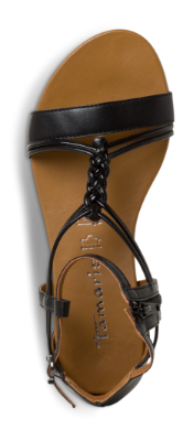 Tamaris Damesandal Sort 1-28043-42