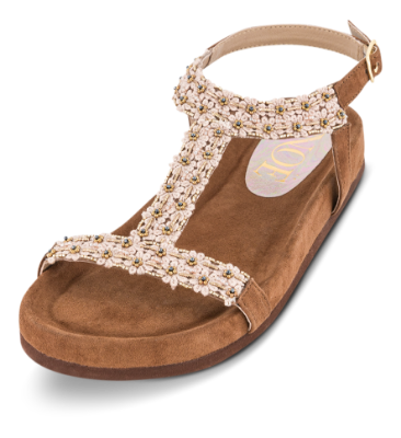 NOË Collection Damesandal Brun 4225101530