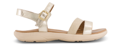 Norrliv Damesandal Gull 4225102601