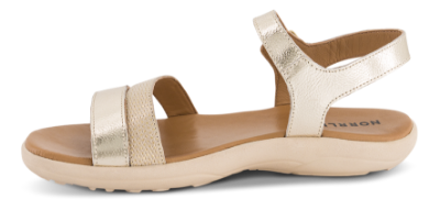 Norrliv Damesandal Gull 4225102601