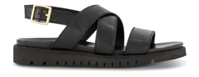 NOË Collection Damesandal Sort 4225102810