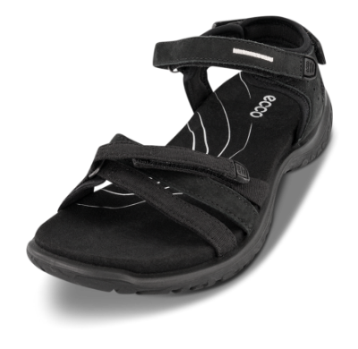 ECCO Damesandal Sort 85330351052  OFFROAD R