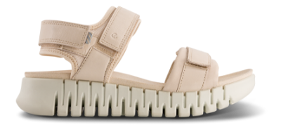 ECCO Damesandal Beige 21310301378 GRUUV SOL