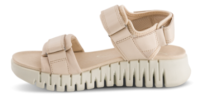 ECCO Damesandal Beige 21310301378 GRUUV SOL