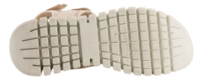 ECCO Damesandal Beige 21310301378 GRUUV SOL