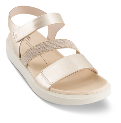 ECCO Damesandal Guld 27371301688  FLOWT W